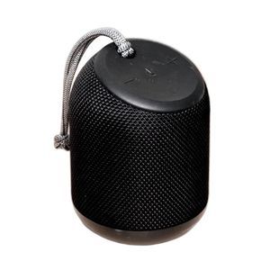 Heyday Portable Waterproof Bluetooth Speaker with Strap, Cylinder Black